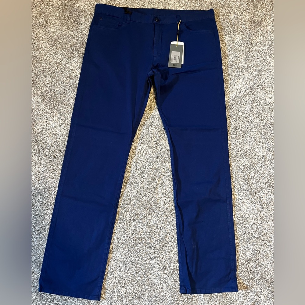 Royal Blue Canali Chinos, Size 58 NWT